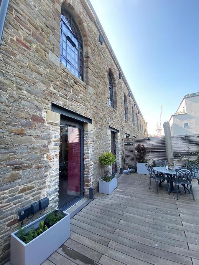 Ferienwohnung Sublime Waterfront Retreat With Private Terrace Bristol Exterior foto